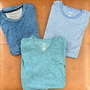 Blue & Teal T-Shirts - 3 Pack